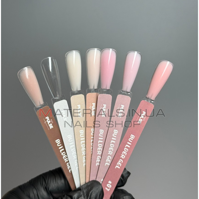 Color Builder Gel Nail Pulse 15ml, №01