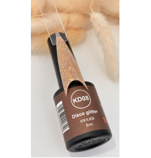 Гель-лак Disco Glitter №08 Bee Nails, 8ml