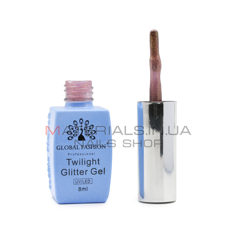 Гель лак Twilight Glitter 8 мл, 205