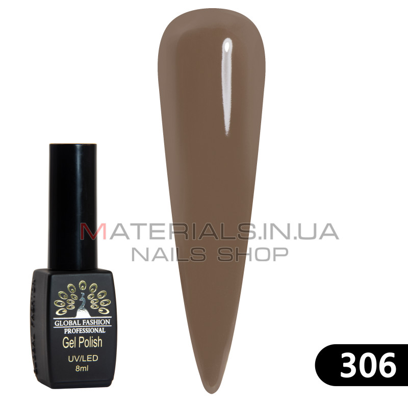 Гель лак BLACK ELITE 306, Global Fashion 8 мл