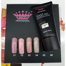 Полигель с шиммером PolyGel SHIMMER Uv Gel Master Professional, 30г