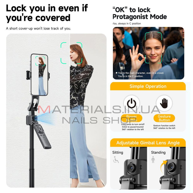 Monopod Tripod (1.76m) — TT07