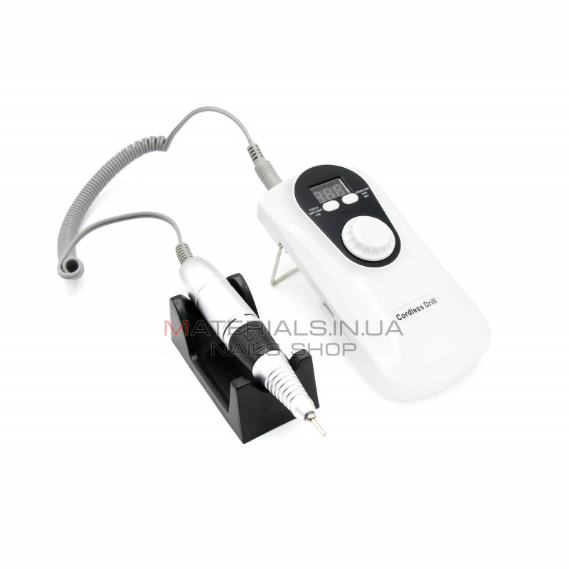 Аппарат для маникюра и педикюра CJ DM001 white, на аккумуляторе, 35000 об, 30W Аппарат для маникюра и педикюра CJ DM001 white, на аккумуляторе, 35000 об, 30W
