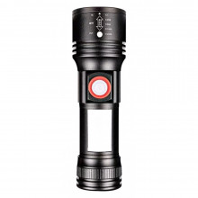 Фонарик ручной аккумуляторный с USB С,  ZOOM, и магнитом  — SY-2111
