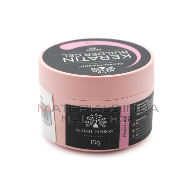 KERATIN BUILDER GEL, Global Fashion, 15 g, K13