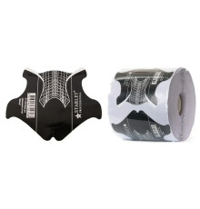 Формы для наращивания ногтей Starlet Professional, Бабочка, Черные, 300 шт/уп