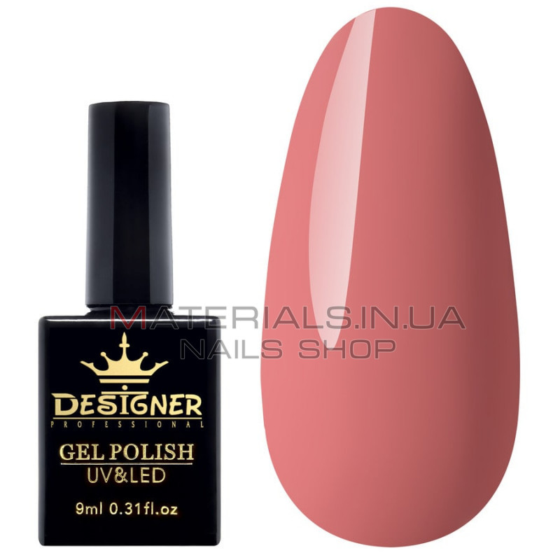 Гель-лак Designer Nude pink - C80 "Томний персик"