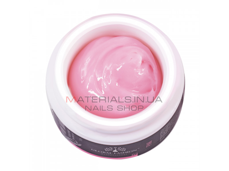 Скульптурний гель SCULPTURE BUILDER GEL 15 гр, PINK №03