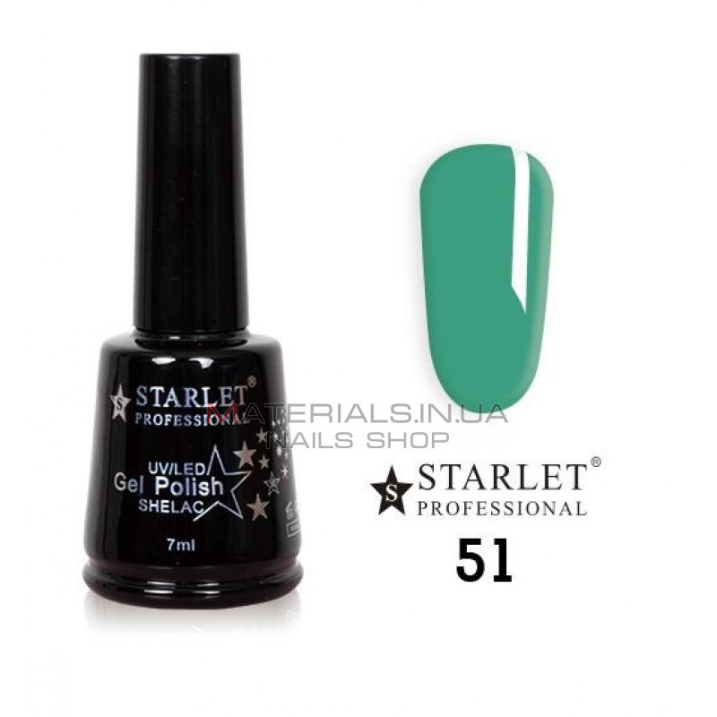 Гель-лак Starlet Professional №51, "Солодка м'ята"