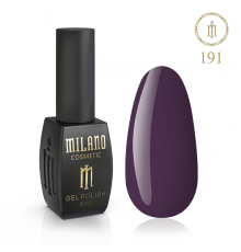 Гель лак MILANO 8 мл № 191