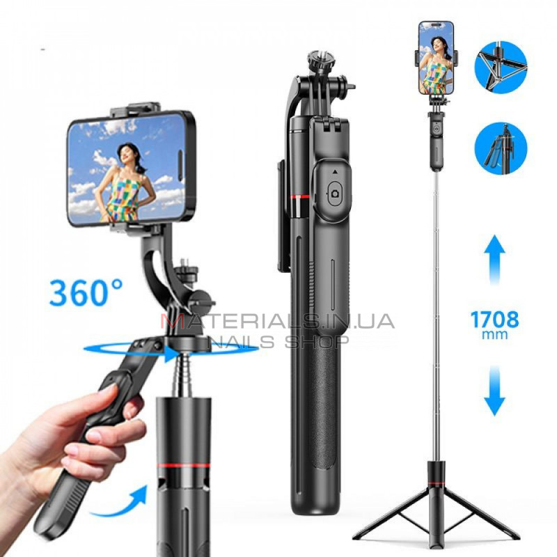 Monopod Tripod F16 | 2m Balanced and stable shooting multifunctional expansion of the metal tripod selfie stick Monopod Tripod F16 | 2m Balanced and stable shooting multifunctional expansion of the metal tripod selfie stick