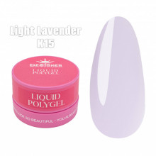 Жидкий полигель (30 мл., в банке) Дизайнер К15 Light Lavender