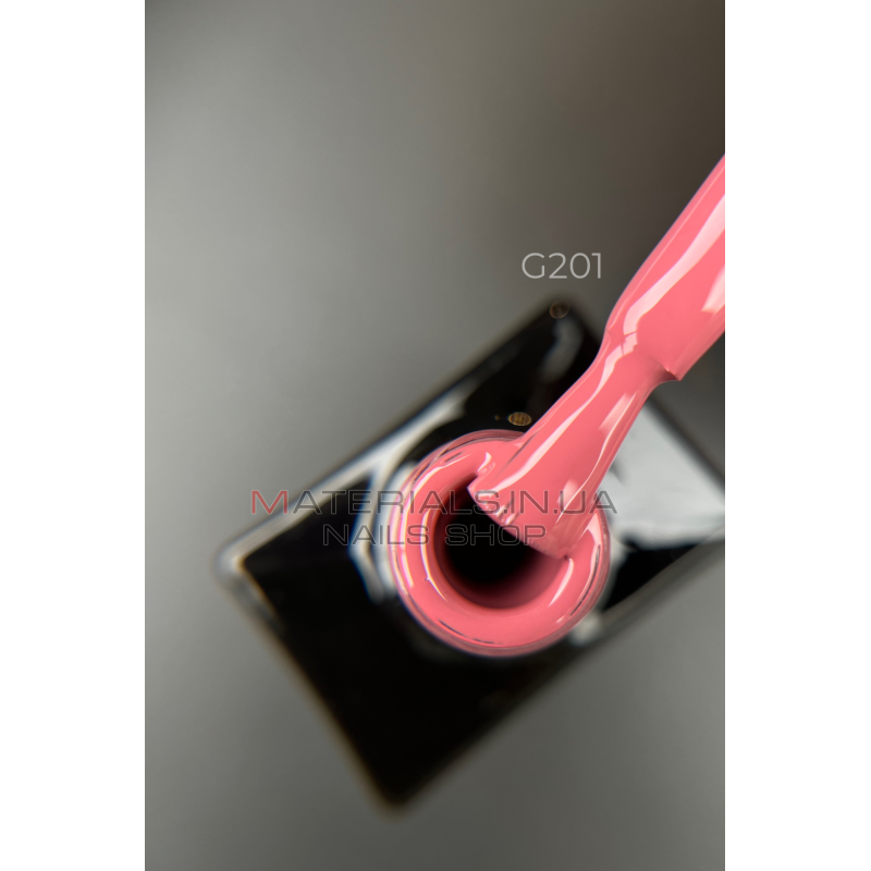 Гель-лак Designer Nude Pink - G201 "Коричневий беж"