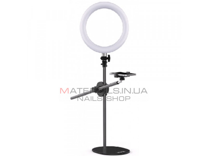 Лампа кольцевая комплект LED 360 F-537S 10" 3300K - 6000К+ holder + remote + tripod stand