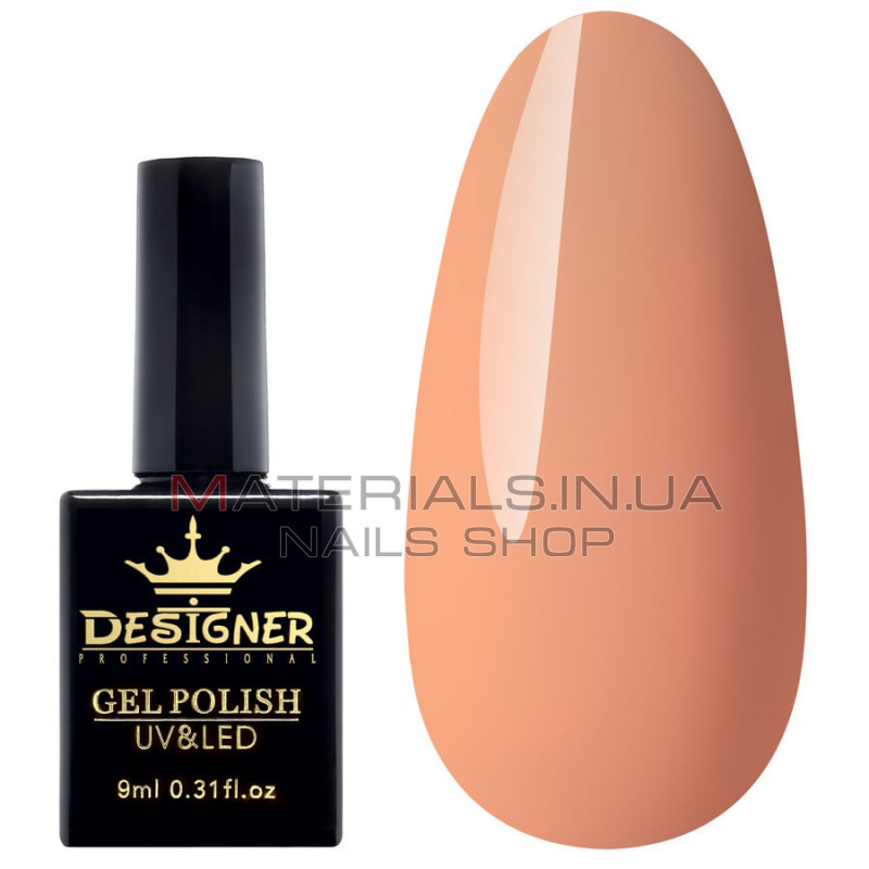 Гель-лак Designer Nude Pink - E144 "Медова акварель"