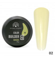 Гель для моделювання нігтів 50 г, Color Builder Gel 02- Banana