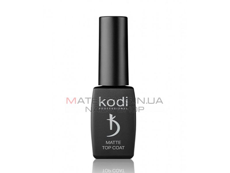 Матове верхнє покриття топ/фініш для гель-лаку Matte Top Coat "Glitter", 8 мл