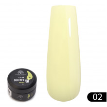 Гель для моделирования ногтей 15 гр, Color Builder Gel 02- Banana