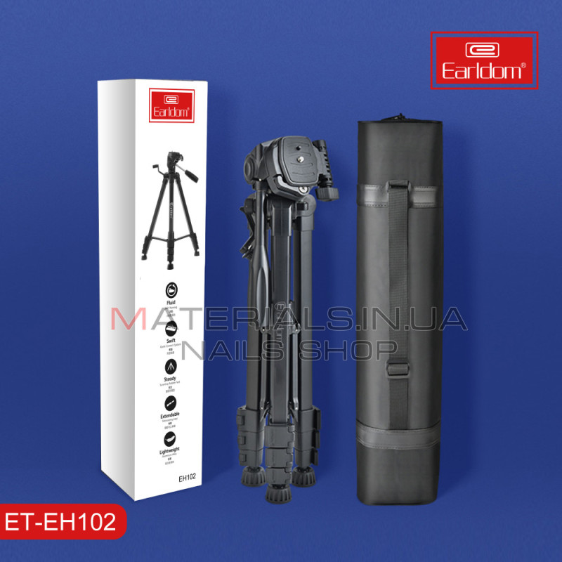 Tripod Multifunctional 1.48m Earldom ET-EH102 with phone holder