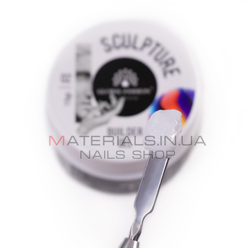 Скульптурний гель SCULPTURE BUILDER GEL 15 гр, MILKY WHITE №02