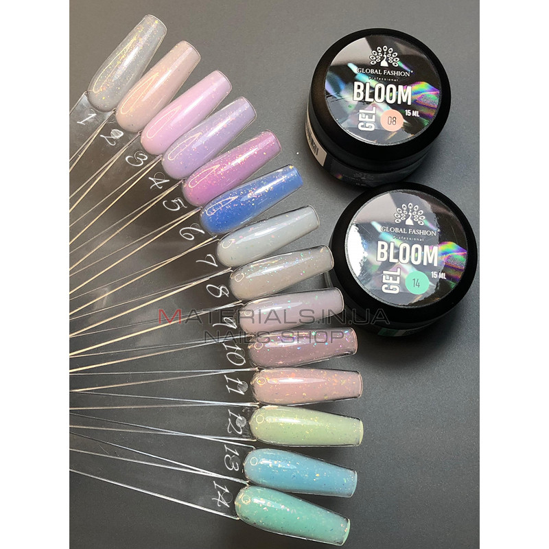 Гель для моделювання нігтів 15 г, Bloom Gel 06