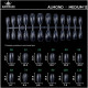Fast gel tips №12 (Almond, medium size) - Гелеві типси Дизайнер