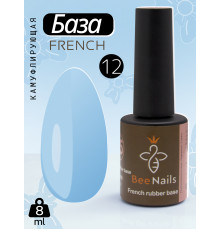 База для нігтів French rubber base Bee Nails №12