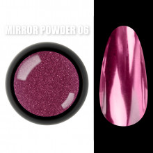 Mirror powder Дзеркальне втирання для дизайну нігтів №06