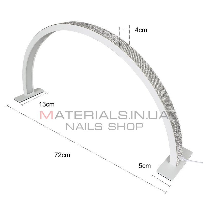 Безтіньова LED-лампа F-624, 30 Вт, 72 × 36 см — White