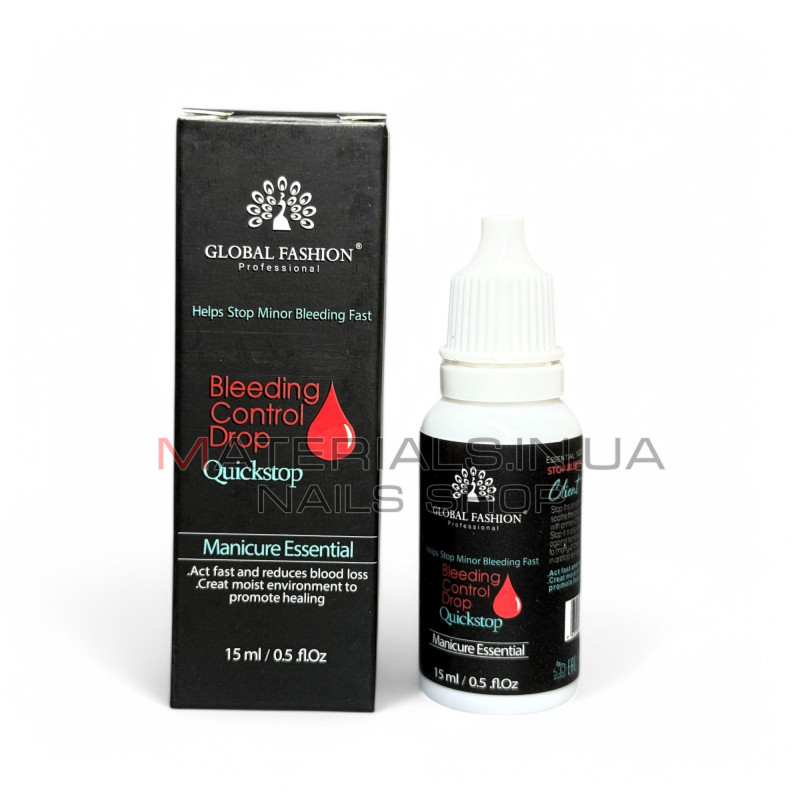 Рідина для зупинки крові Global Fashion Bleeding Control Drop Quickstop, 15 мл