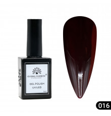 Гель лак Global Fashion, Gel polish 15 ml, 16