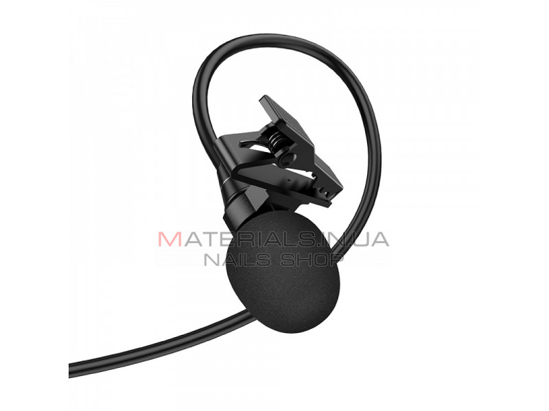 Микрофон для телефона 3.5mm Hoco L14 Lavalier — Black