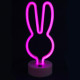 Ночной светильник — Neon Lamp series — Bunny Pink