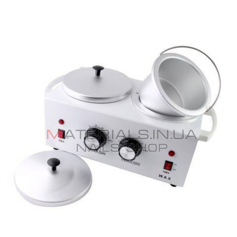 Баночный воскоплав двойной Double Wax Warmer, для разогрева воска
