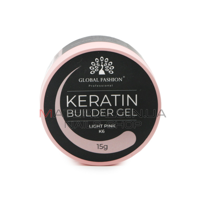 KERATIN BUILDER GEL, Global Fashion, 15 g, K6