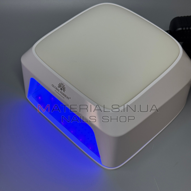 Лампа для манікюру UV/LED Global Fashion GFL-L2 Pro 80 Вт (71 LED) інтелектуальна