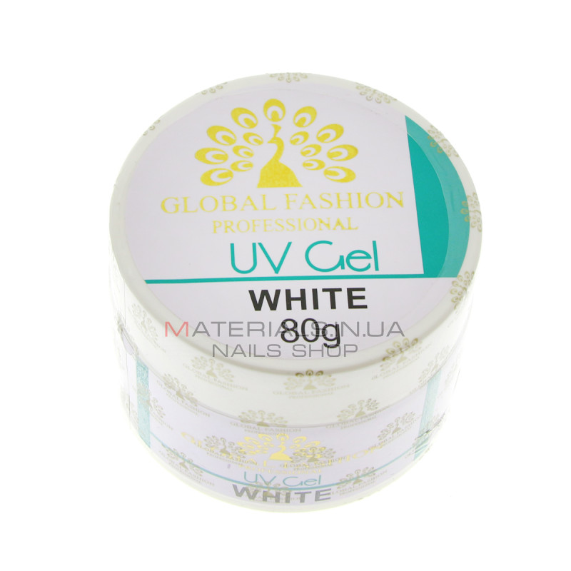 Гель Global Fashion 80 г white Гель Global Fashion 80 г white