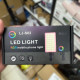 Селфи вспышка LJ-S02 RGB mobile phone light 4000mAh 3000-6500K