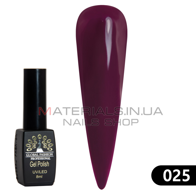 Гель лак BLACK ELITE 025, Global Fashion 8 мл