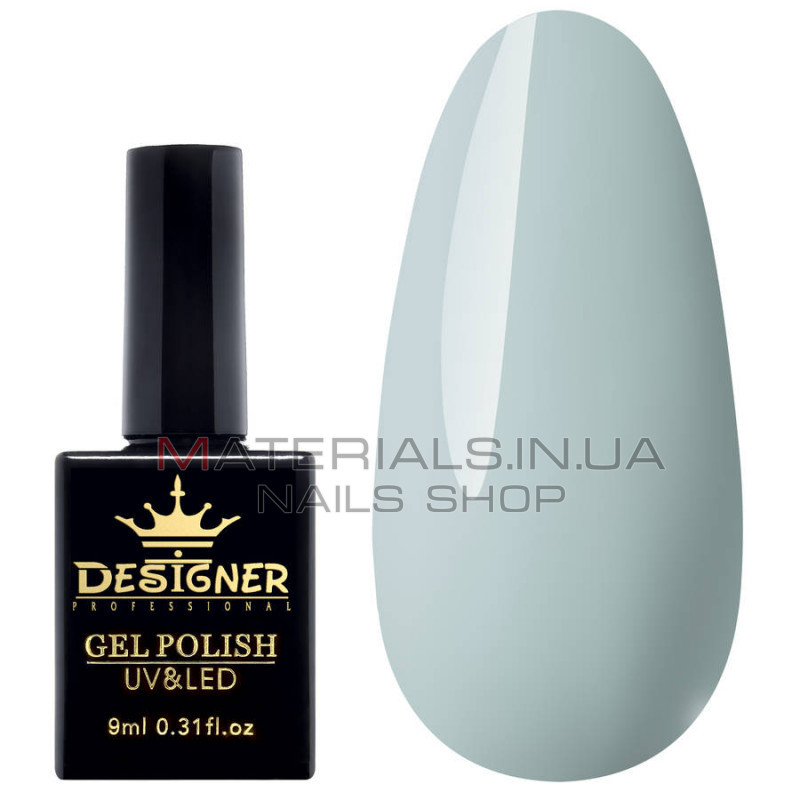 Гель-лак Designer Blue Lilac - F181 "Снігово-білий"