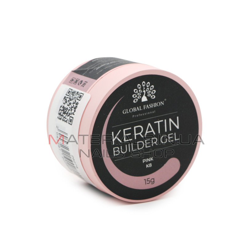 KERATIN BUILDER GEL, Global Fashion, 15 g, K8