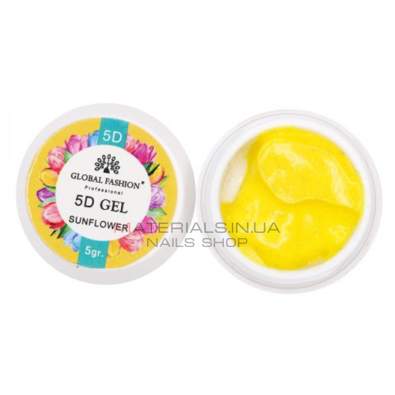 5D GEL Global 5 ml sunflower 5D GEL Global 5 ml sunflower