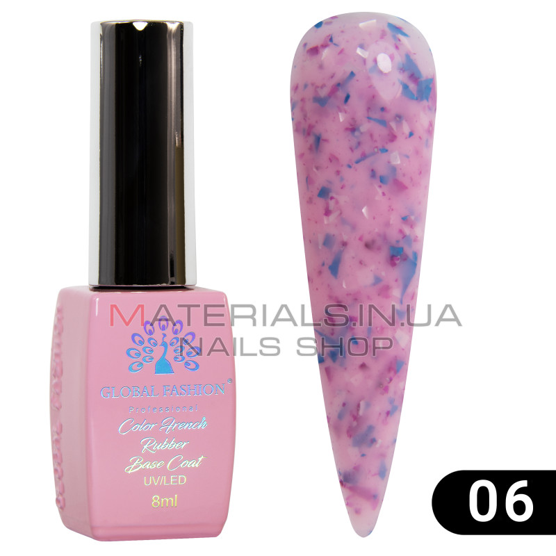 Каучуковая база Marble Global Fashion 8 мл, 06