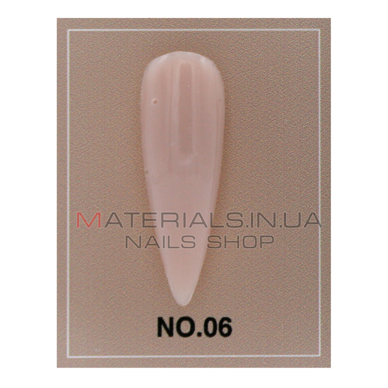 Гель для моделювання нігтів 15 гр, Mocha Rose Builder Gel 06