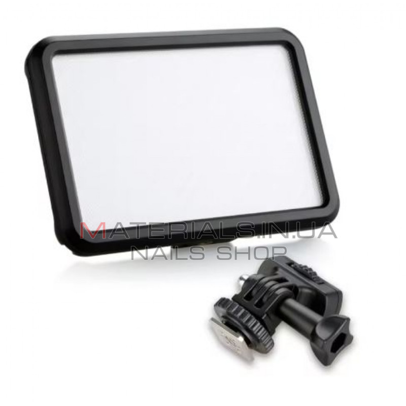 LED-відеосвітло PT-12B, 12 Вт, колірна температура 3200-5600 K /1200LM/(акумулятор F-550/2400 мА·год+зарядний пристрій)