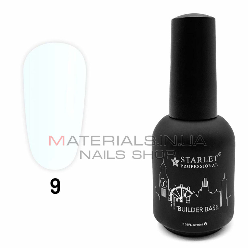 База для наращивания Builder Base Starlet Professional №009, 15 мл