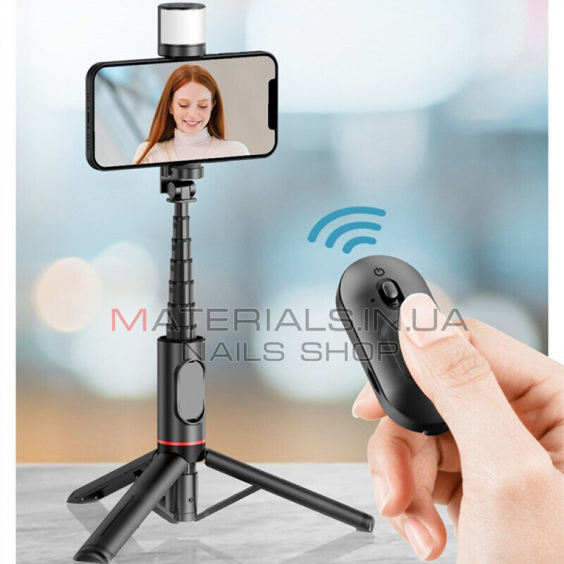 Монопод Tripod Q12S, Bluetooth, 0,75 м