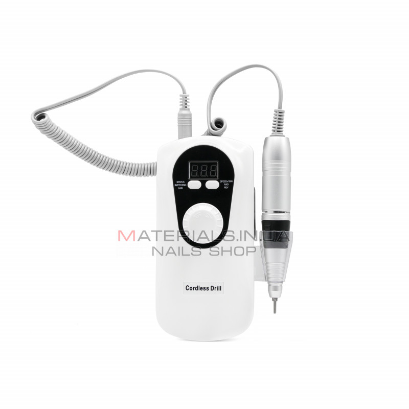 Аппарат для маникюра и педикюра CJ DM001 white, на аккумуляторе, 35000 об, 30W Аппарат для маникюра и педикюра CJ DM001 white, на аккумуляторе, 35000 об, 30W