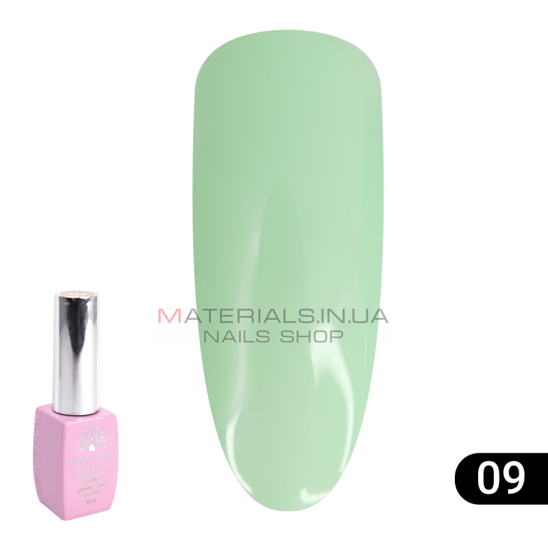Кольорова френч база для гель лаку Global Fashion, Color French Base Coat 8 мл, 09 Кольорова френч база для гель лаку Global Fashion, Color French Base Coat 8 мл, 09