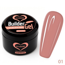 Гель Habibi Builder Gel 55 мл 01 - Rose Nude (пилова троянда)
